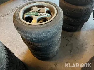 Dæk Snowprox med fælge 4 styk