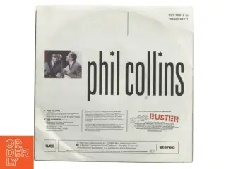 Phil Collins &#39;Two Hearts&#39; single vinylplade fra Stereo (str. Ø. 18 cm)