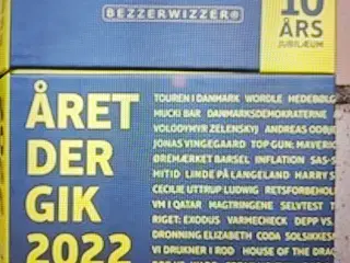 Bezzerwizzer Året der Gik 2016 2022 Brætspil