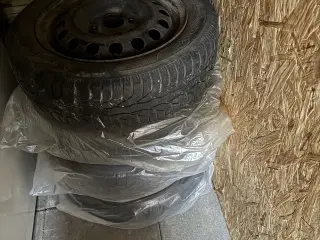 4 Hjul 155/65-14 Brugt til Aygo/C1/107