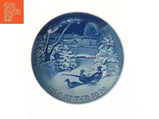 B&G Juleplatte 1970 fra Bing & Grøndahl (str. Ø 18,3 cm)