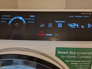 Bosch WQ824SCESN Kondens Tørretumbler 9 kg Hvid