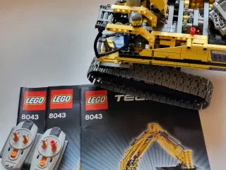 Lego Technic, Motoriseret Excavator, nr 8043