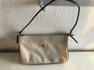 Dametaske, Lacrocce, beige læder