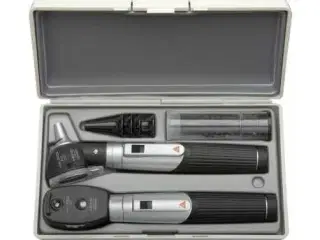 Otoskop og oftalmoskop LED sæt i æske 