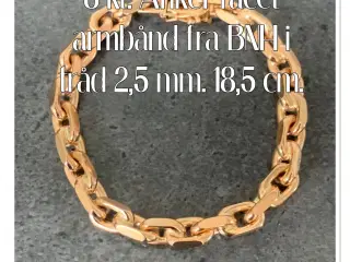Virkeligt flot Anker armbånd sælges