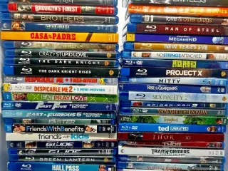 Blu-ray film/serier KØBES