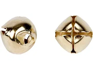 Bjælder, diam. 8+10+13 mm, guld, 18ass./ 1 pk.