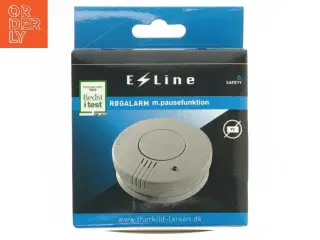 Optisk røgalarm med pausefunktion fra Thorkild-Larsen (str. 106x36 mm)