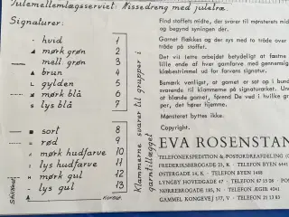 Eva Rosenstand Nissedreng med juletræ