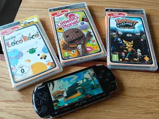 PSP Incl. 3 spil