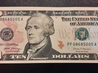 USA 10 Dollar  UNC