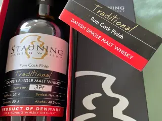 Stauning whisky Rum Cask Finish Traditional 