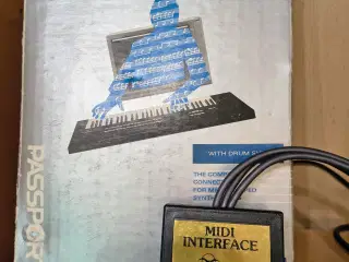 MIDI cartridge til musik på en C64