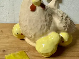 Kæhler sparehøne med nøgle