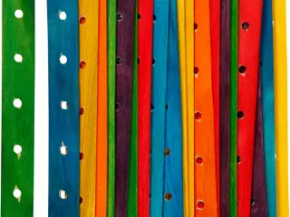 Kreative Konstruktionspinde i Træ - 20 stk.