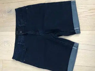 Mørkeblå Vero Moda demin shorts strl s