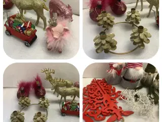 JUL kasse med julepynt