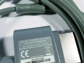 Microsoft Xbox 360 Component HD AV Cable