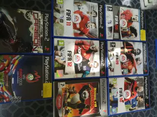 17 fede ps2 spil 35-85kr pr spil.