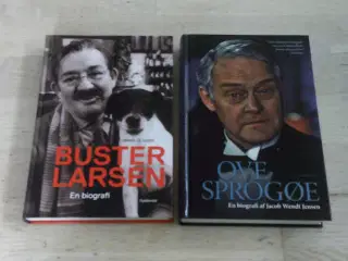 OVE SPROGØE/BUSTER LARSEN BIOGRAFIER