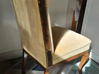 2 stk velour stole Kom med et bud