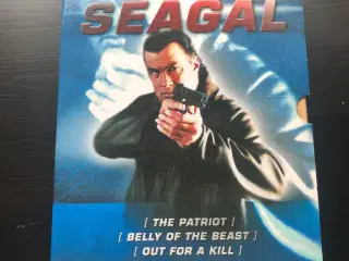 Steven Seagal 3 film DVD Box 