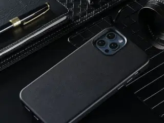Læder Cover til iPhone – MagSafe & Flere Modeller