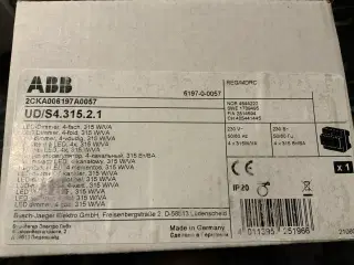KNX 4 kanals lysdæmper - ABB