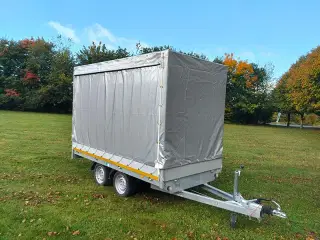 Høj presenning m. gardinsider til Eduard 3116 trailer