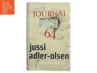 Journal 64 af Jussi Adler-Olsen (Bog)