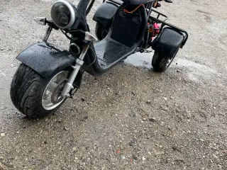 Trehjulet Elscooter