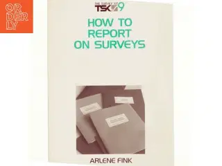 How to Analyze Survey Data af Arlene Fink (Bog)