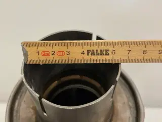 Simons 2.5” lyddæmper rustfri 