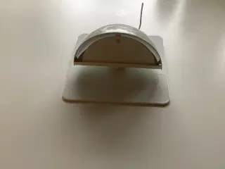 Ubrugt væglampe, Mini Rørhat