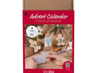 Kreativ Adventskalender til Børn - Tegne & Skab
