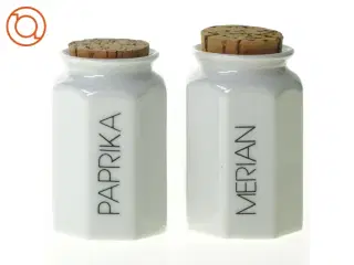 Krydderi krukker til paprika og Marian (str. 8 x 5 cm)