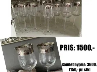 Rød- og hvIdvins glas Lene Bjerre
