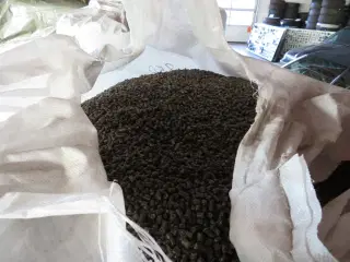 træpiller 8 mm i Big Bags 1000 kg 
