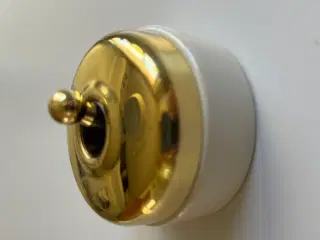 Classic retro messing afbryder kontakt