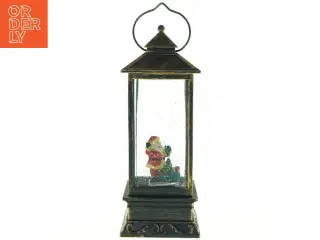 Juletema snekugle lanterne (str. H 27 cm)