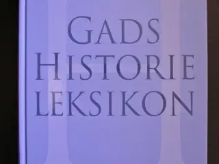 gads historieleksikon, af tønnes bekker-nielsen mf