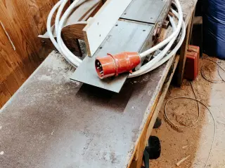 afretter, træ, 150 mm med stabilt bord