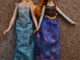 Anna og Elsa dukker