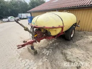Vandvogn Hardy 2000 liters