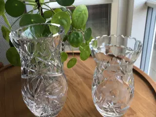 Vaser - flotte - i krystalglas