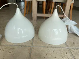 Hvide pendler lamper 