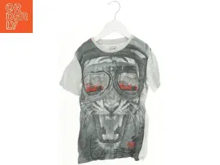 T-shirt med tigerprint fra VRS (str. 140)