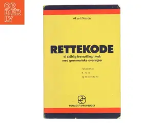 Rettekode af Aksel Nissen (Bog)