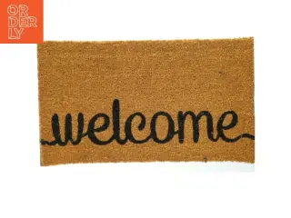Dørmåtte med &#39;Welcome&#39; tekst fra Lafinesse (str. 71x40 cm)